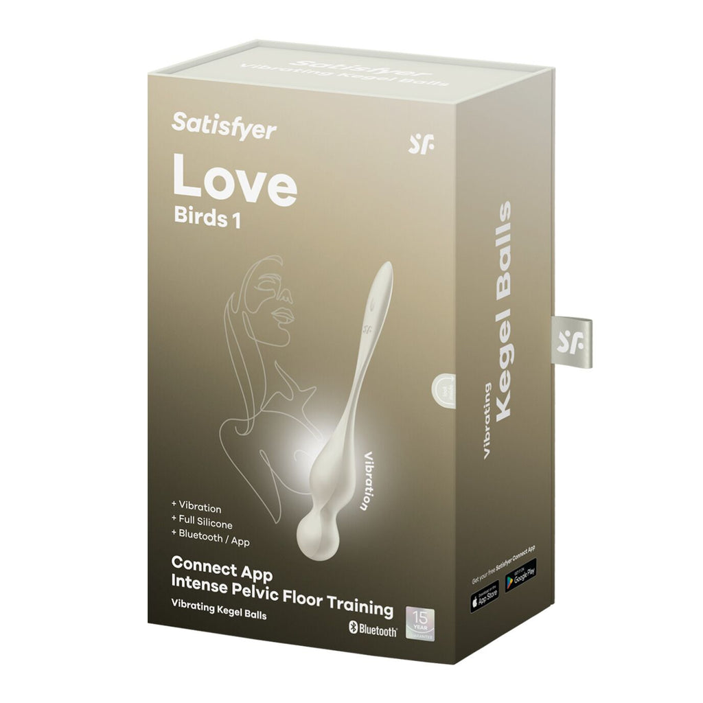 Вагінальні смарт-кульки з вібрацією Satisfyer Love Birds 1 Connect App