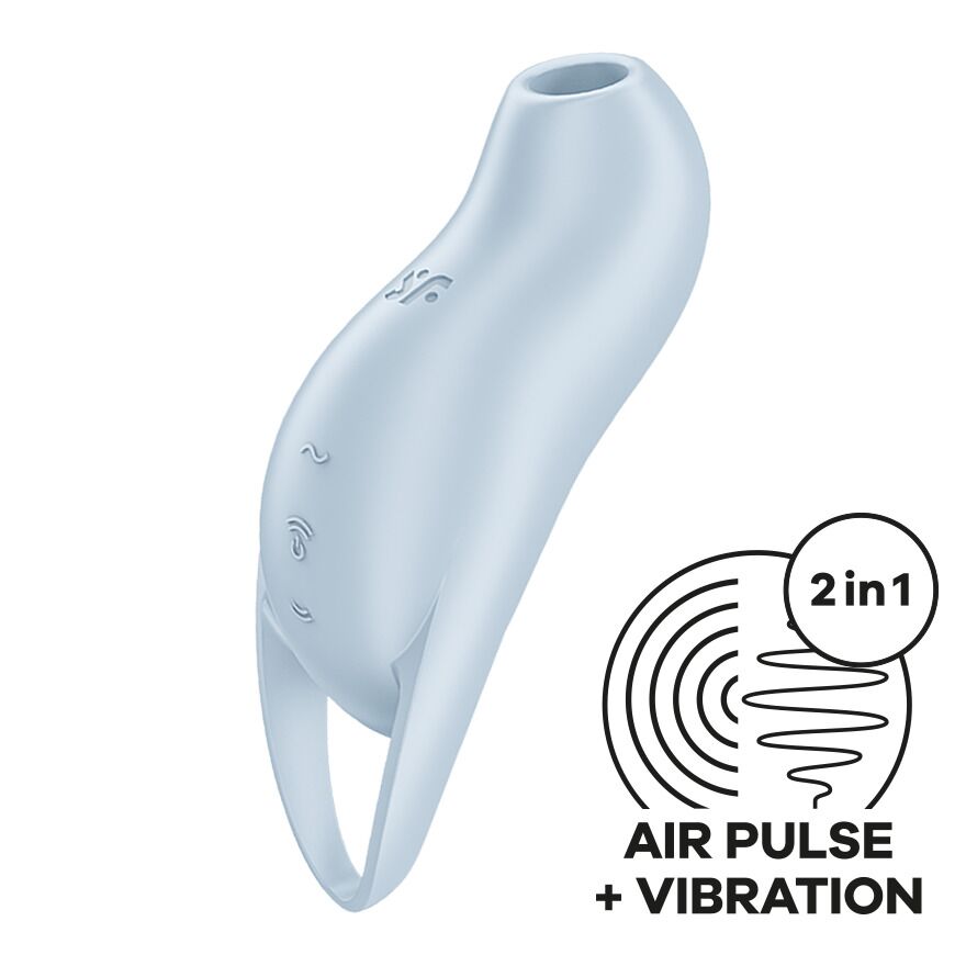 Вакуумний кліторальний стимулятор з вібрацією Satisfyer Pocket Pro 1