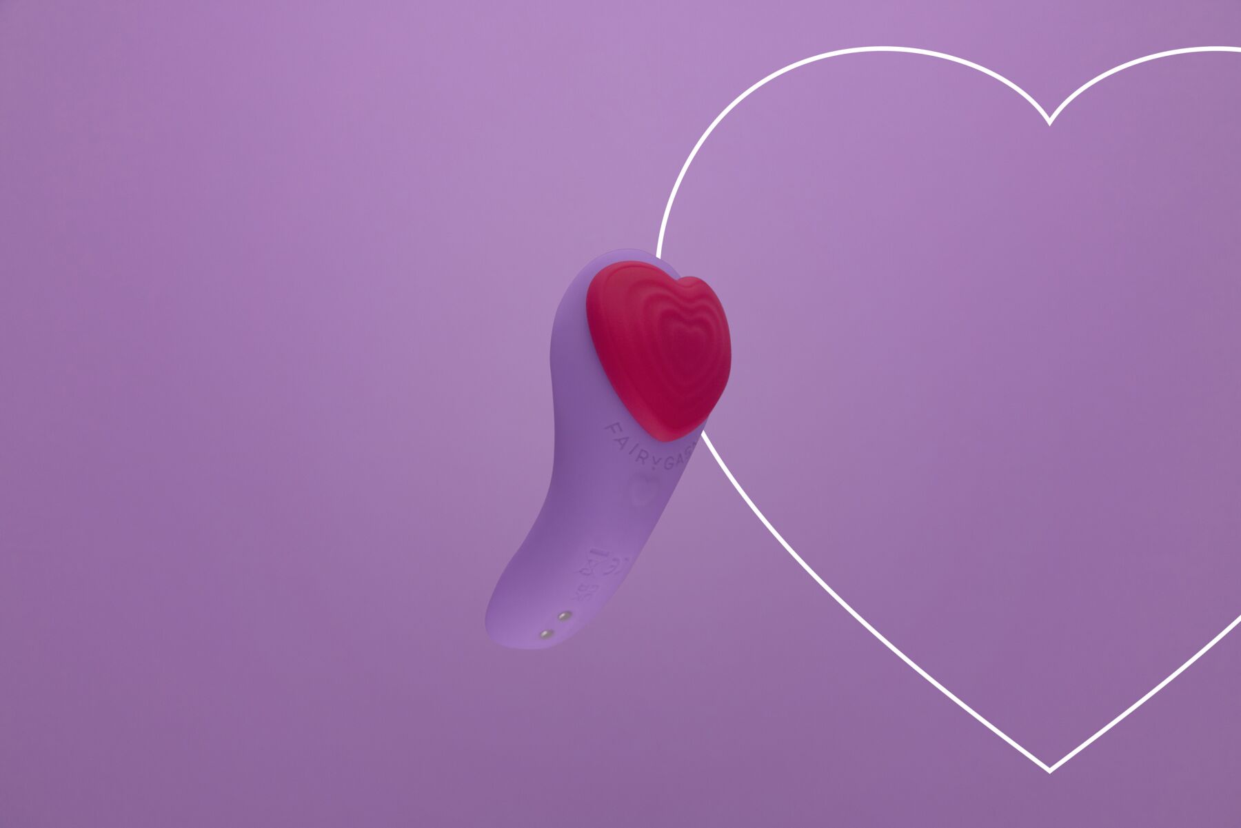 Вібратор у трусики FairyGasm HeartGem