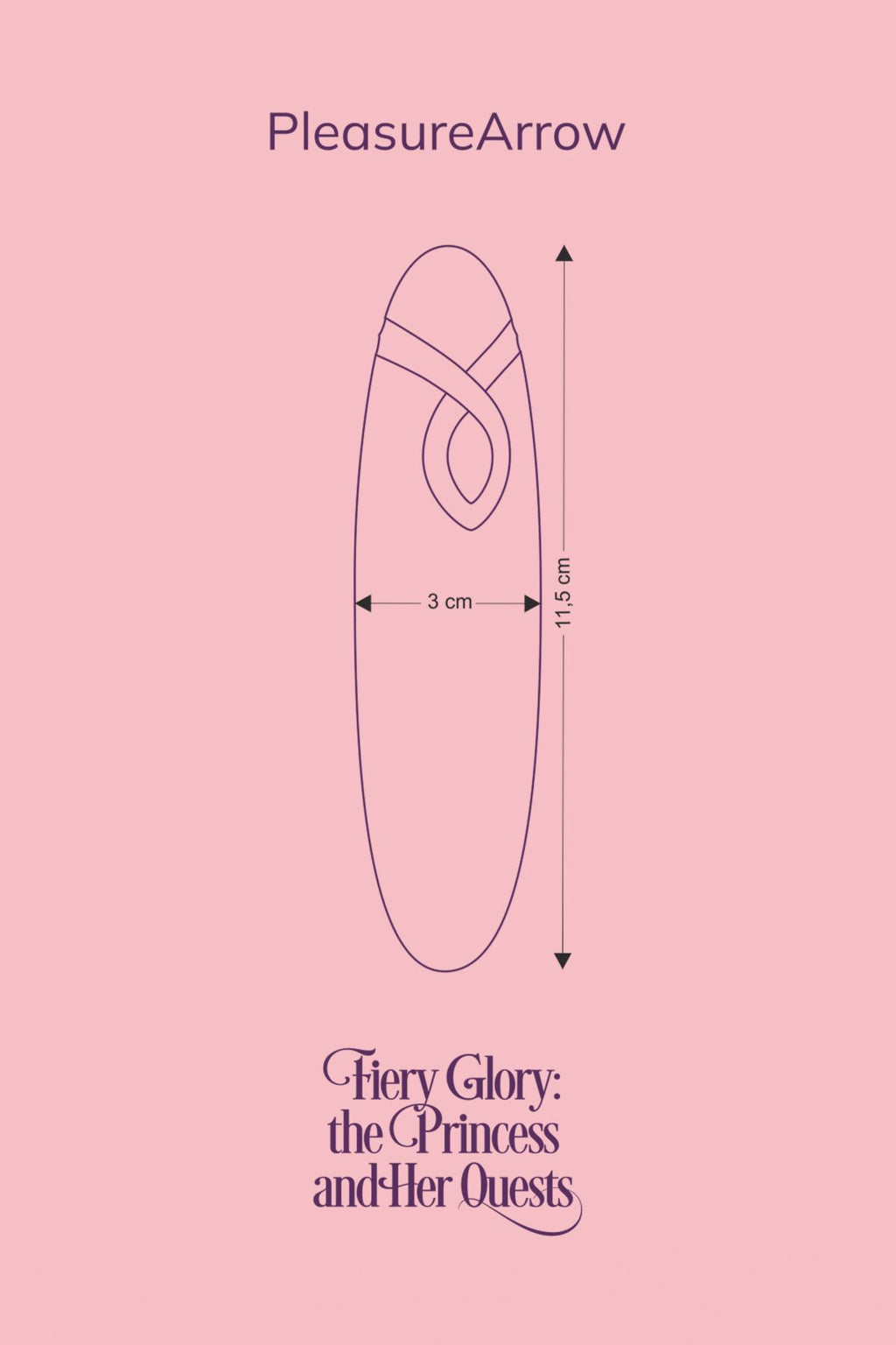 Мінівібратор FairyGasm PleasureArrow