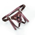 Трусики для страпона Strap-On-Me Harness Generous Aubergine