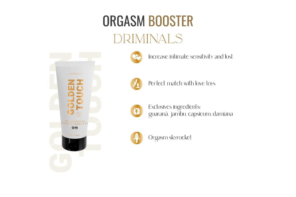 Збуджувальний гель для клітора Driminals Golden Touch Orgasm Booster