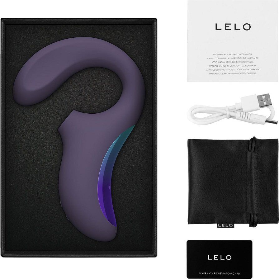 Кліторально-вагінальний звуковий стимулятор LELO Enigma WAVE Cyber