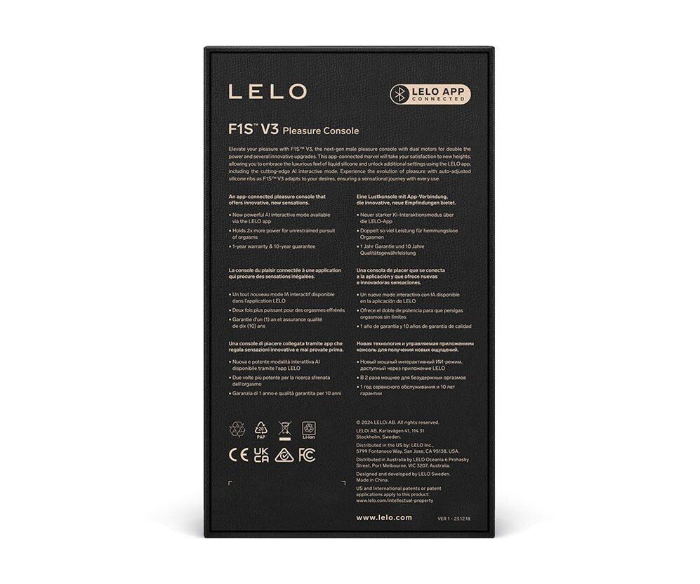 Смарт-мастурбатор LELO F1S V3