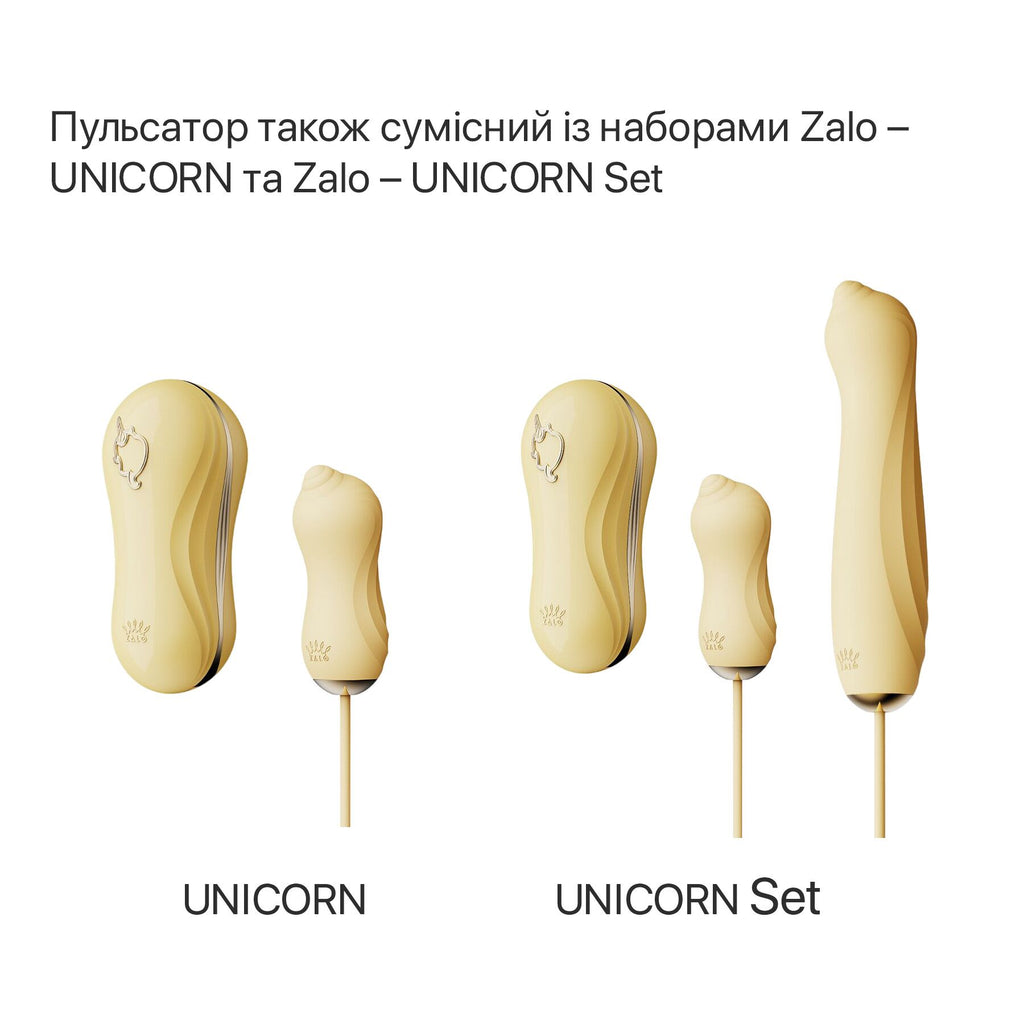 Пульсатор Zalo AVA Attachment Ivory White для смарт-вібромасажера Zalo
