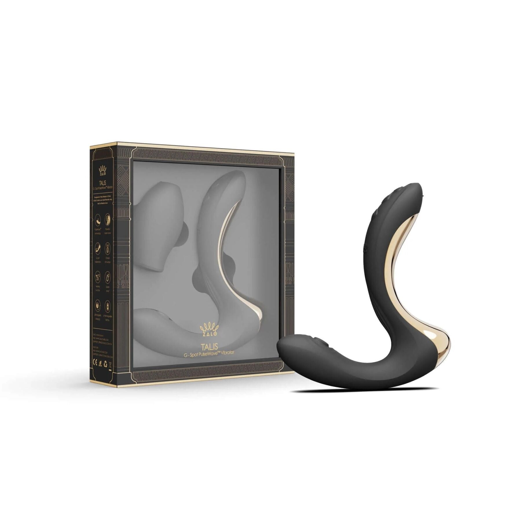 Вібратор-пульсатор з вакуумною насадкою Zalo Talis G-Spot PulseWave Vibrator