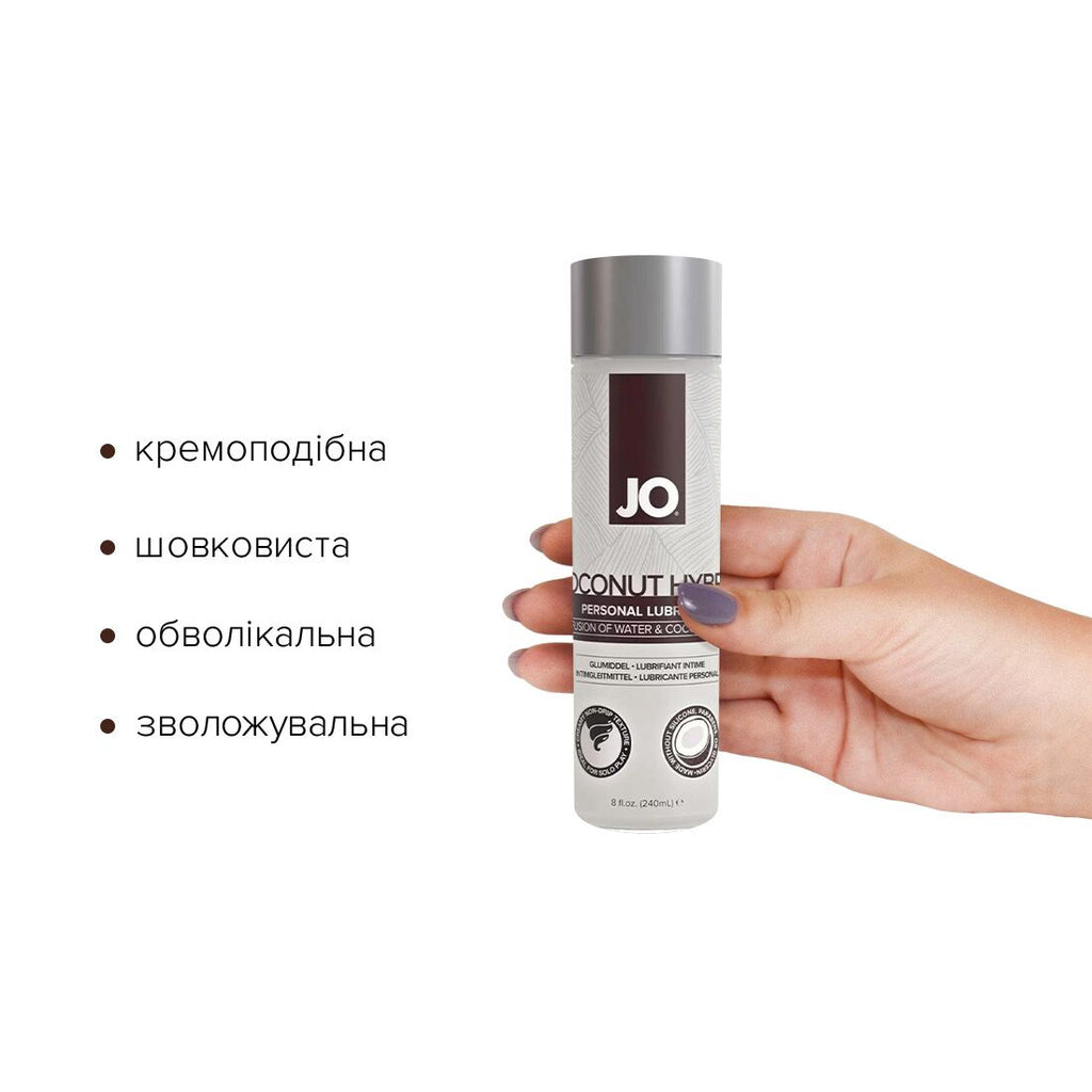 Крем-лубрикант JO Coconut Hybrid