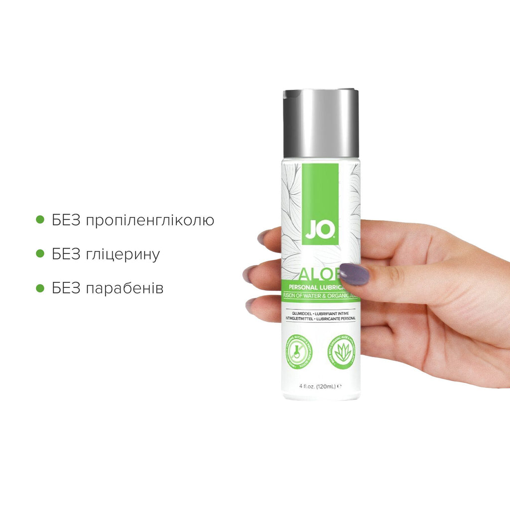 Лубрикант на водній основі JO H2O Organic Aloe