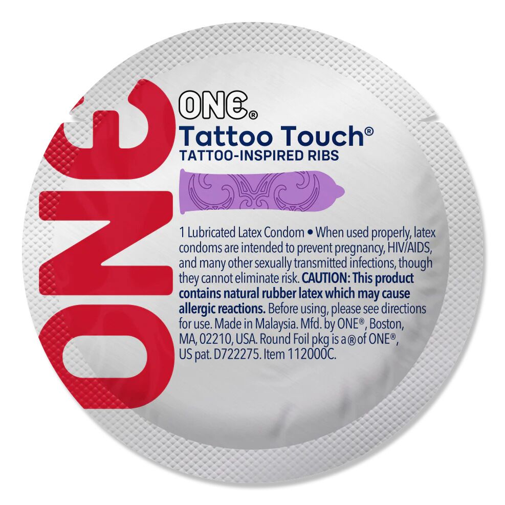 Презервативи ONE Tattoo Touch
