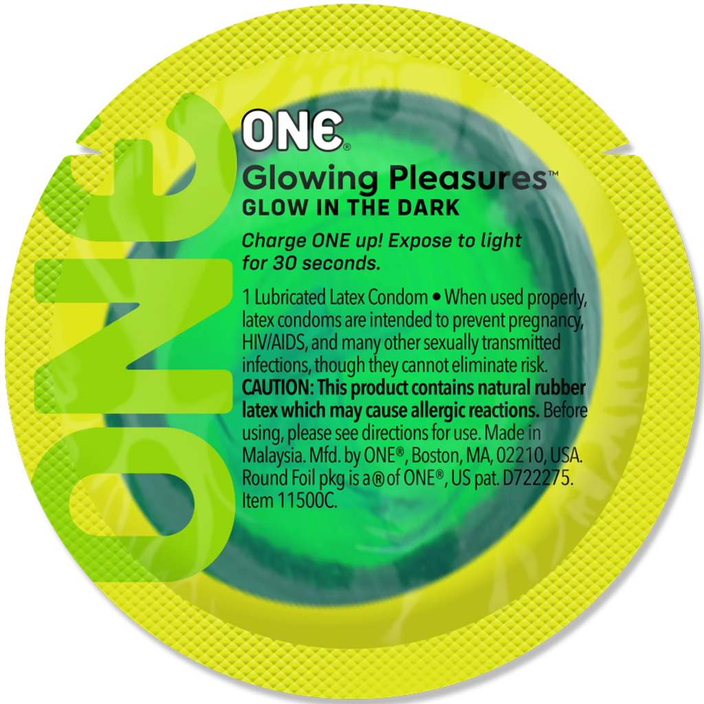 Презервативи ONE Glowing Pleasures
