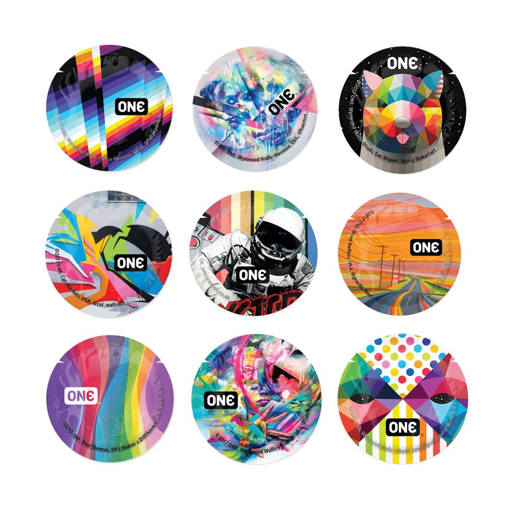 Презервативи ONE Classic Select Artist Collection