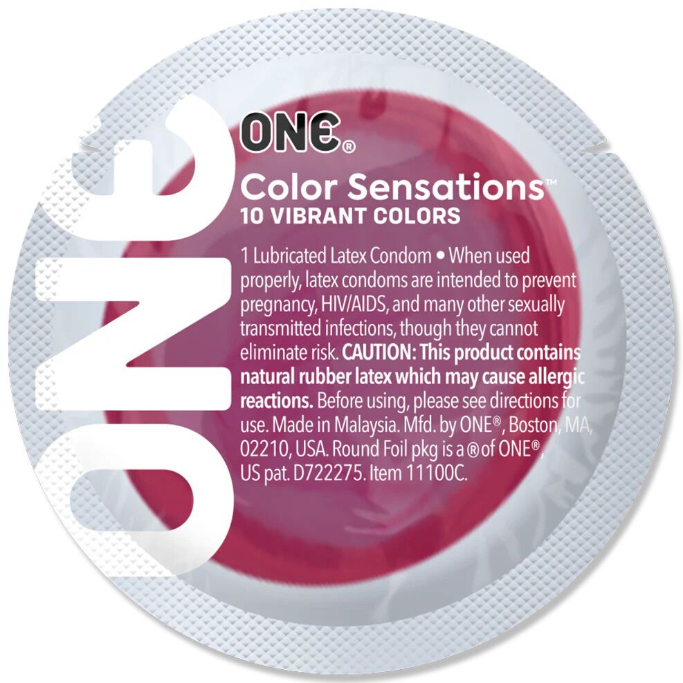 Презервативи ONE Color Sensations