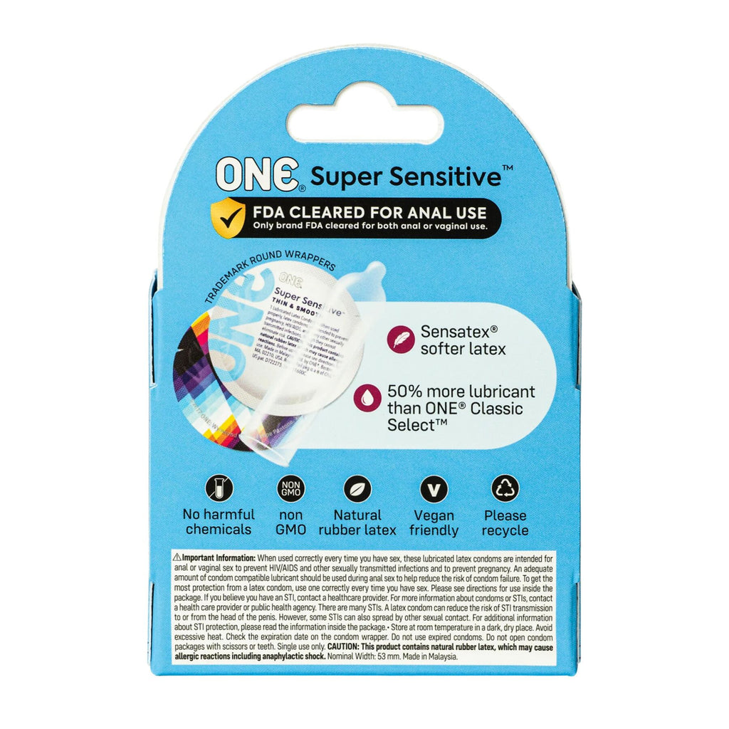 Презервативи ONE Super Sensitive