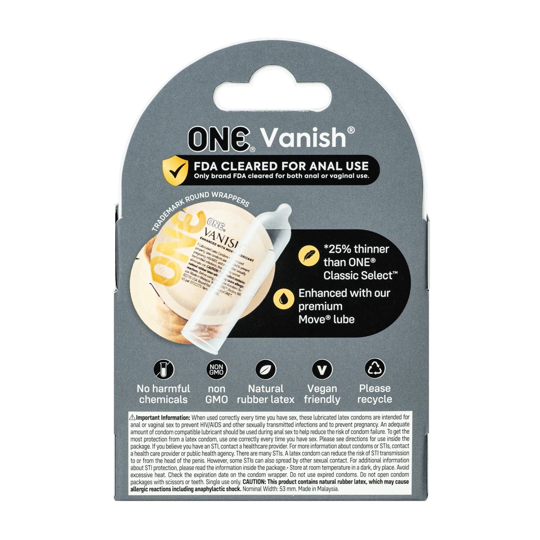 Презервативи ONE Vanish Hyperthin