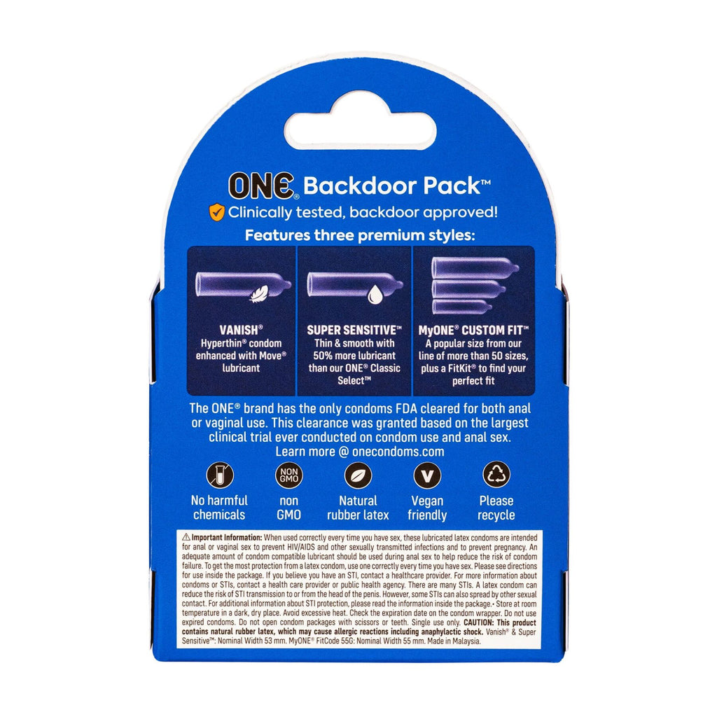 Презервативи ONE Backdoor