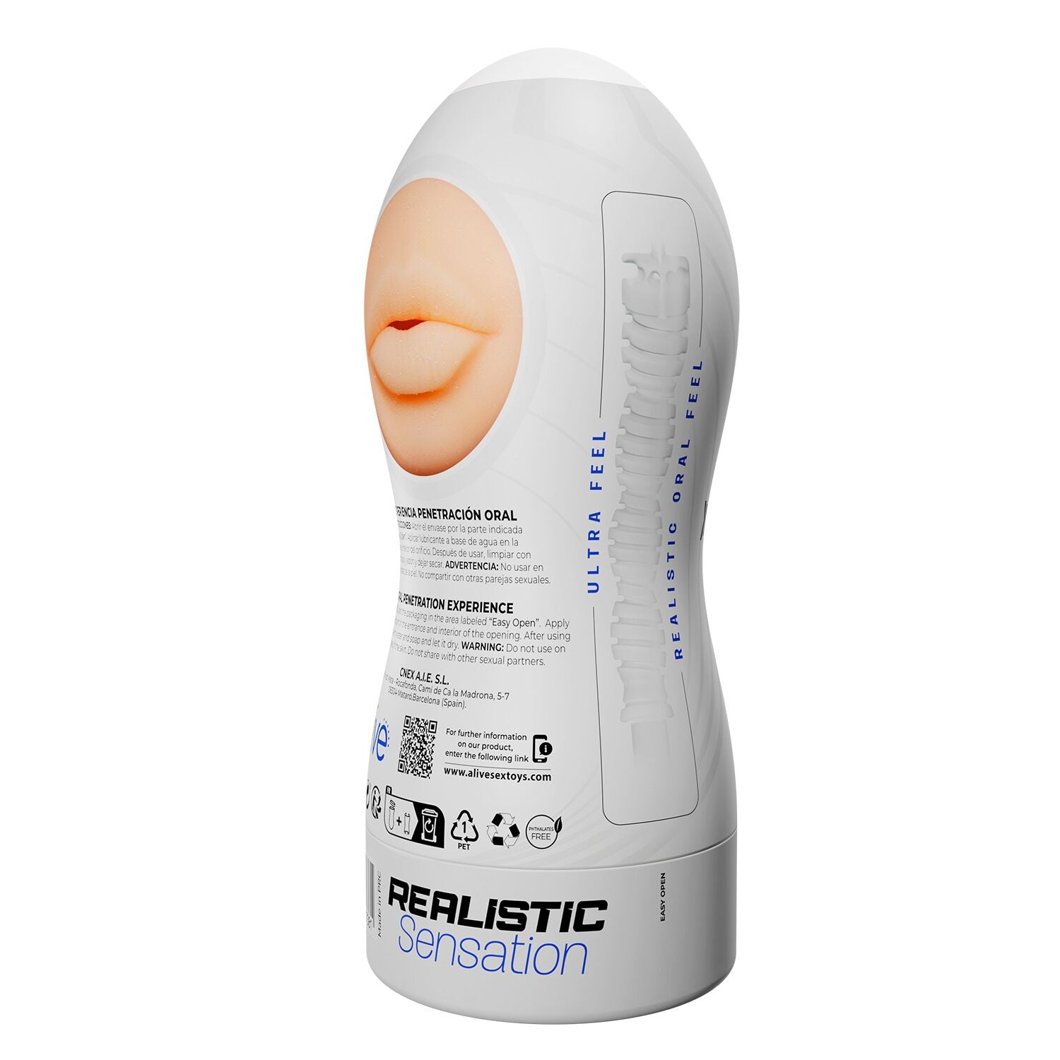 Мастурбатор-ротик Alive Maxi Flex L Oral