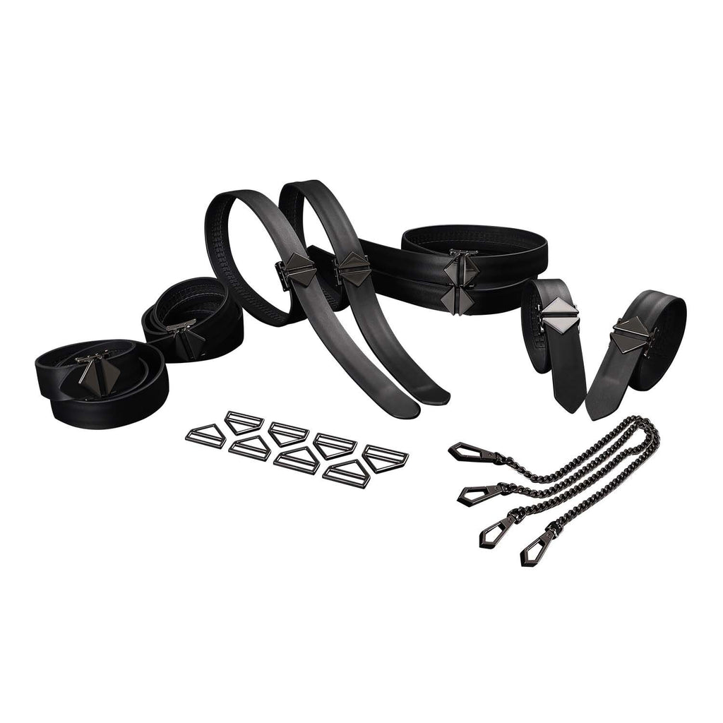 Набір для бондажу LOCKINK 8-Bondage-Straps Restraint Set