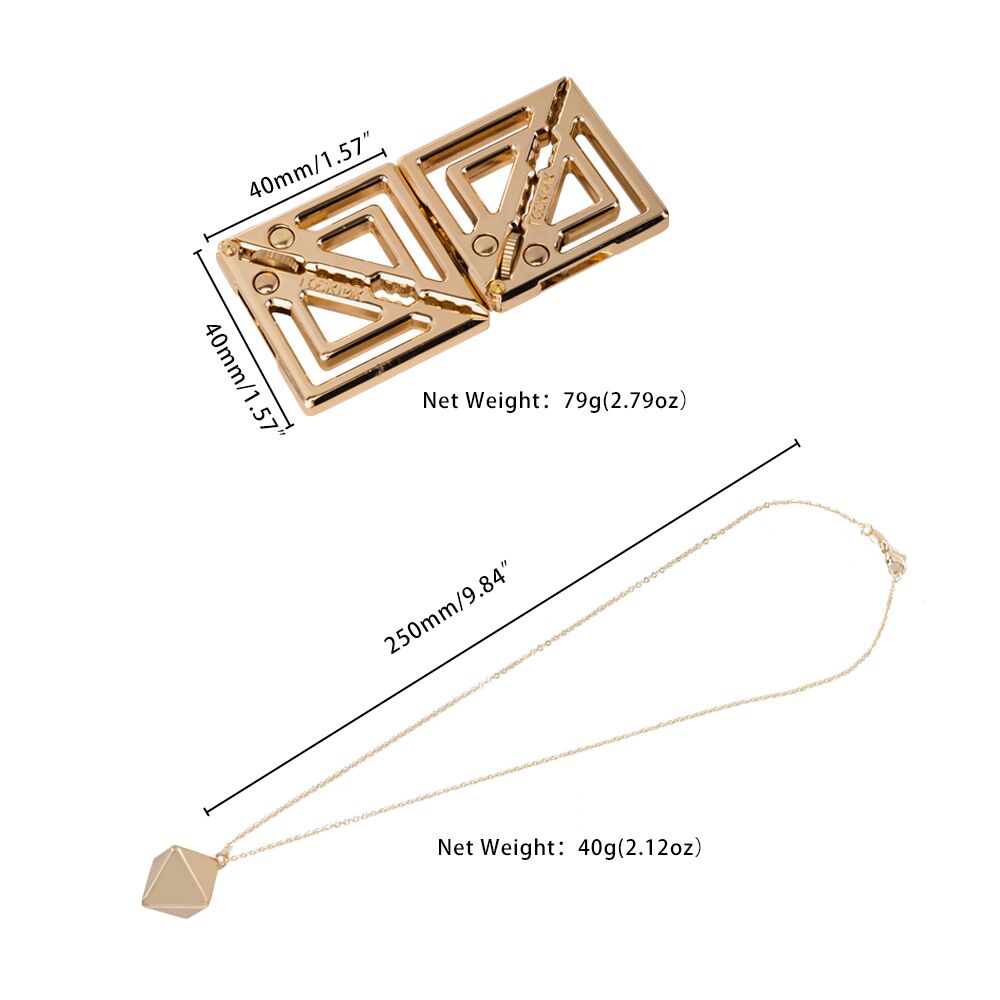 Затискачі для сосків з важкою підвіскою LOCKINK Adjustable Nipple Clamps Adjustable Nipple Clamps with Heavy Pendant