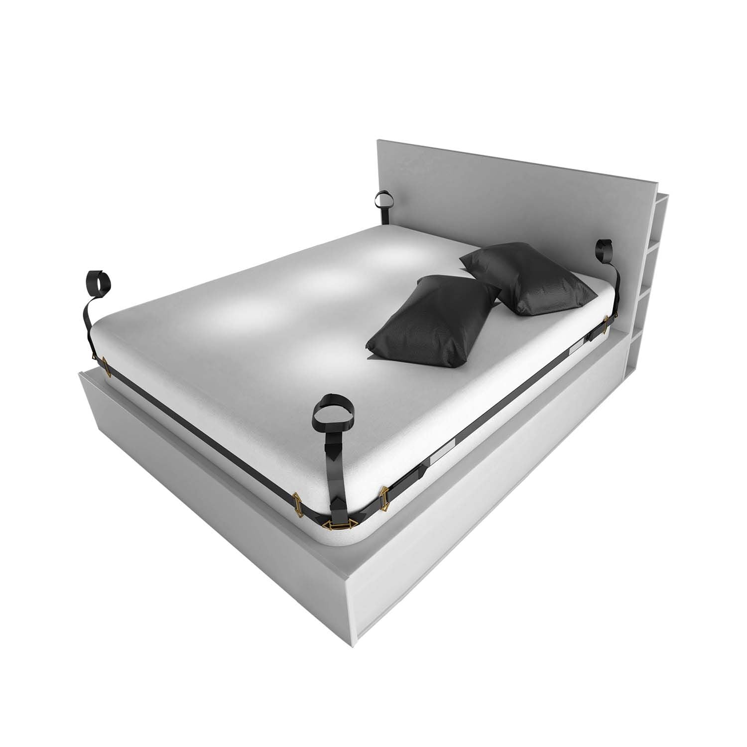 Фіксатори рук та ніг для ліжка LOCKINK BDSM Adjustable Bed