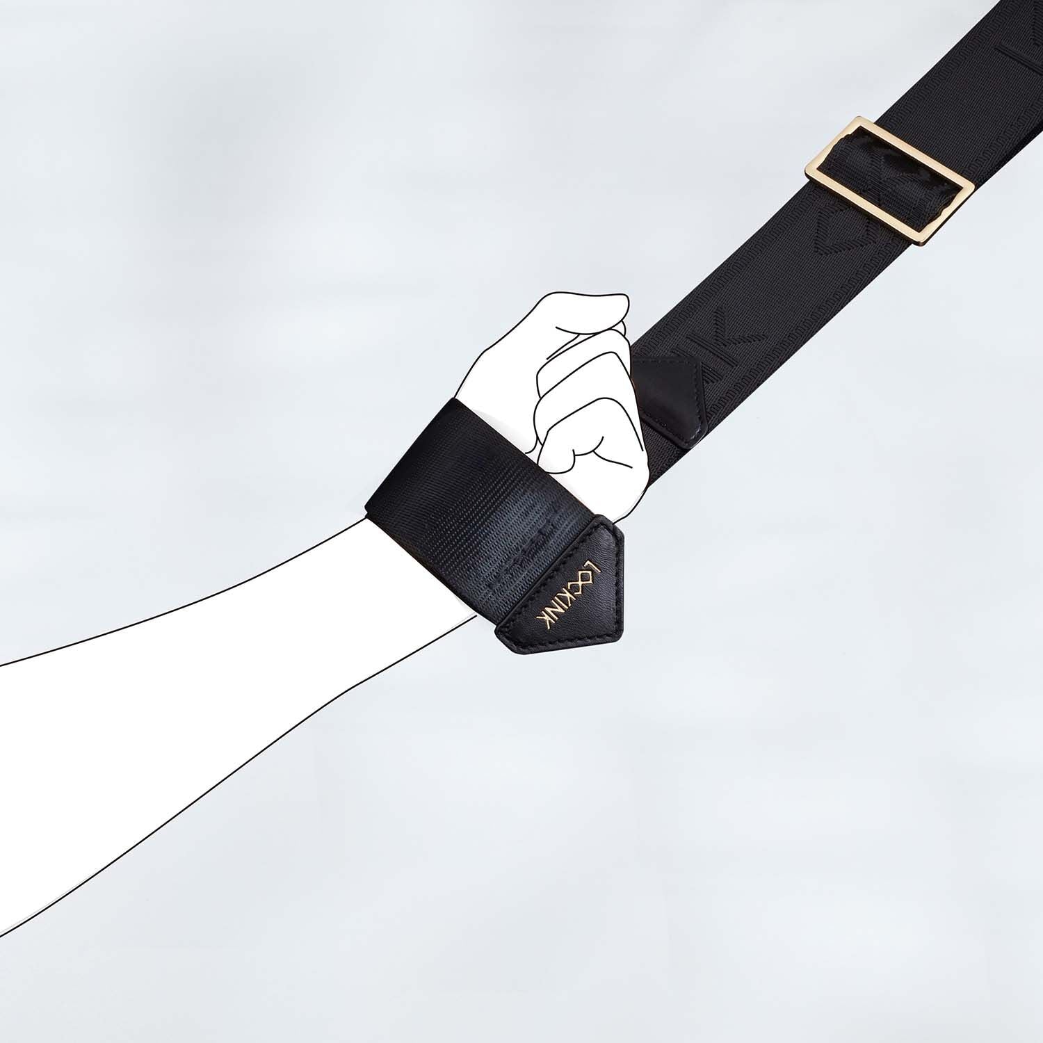 Фіксатори рук та ніг для ліжка LOCKINK BDSM Adjustable Bed