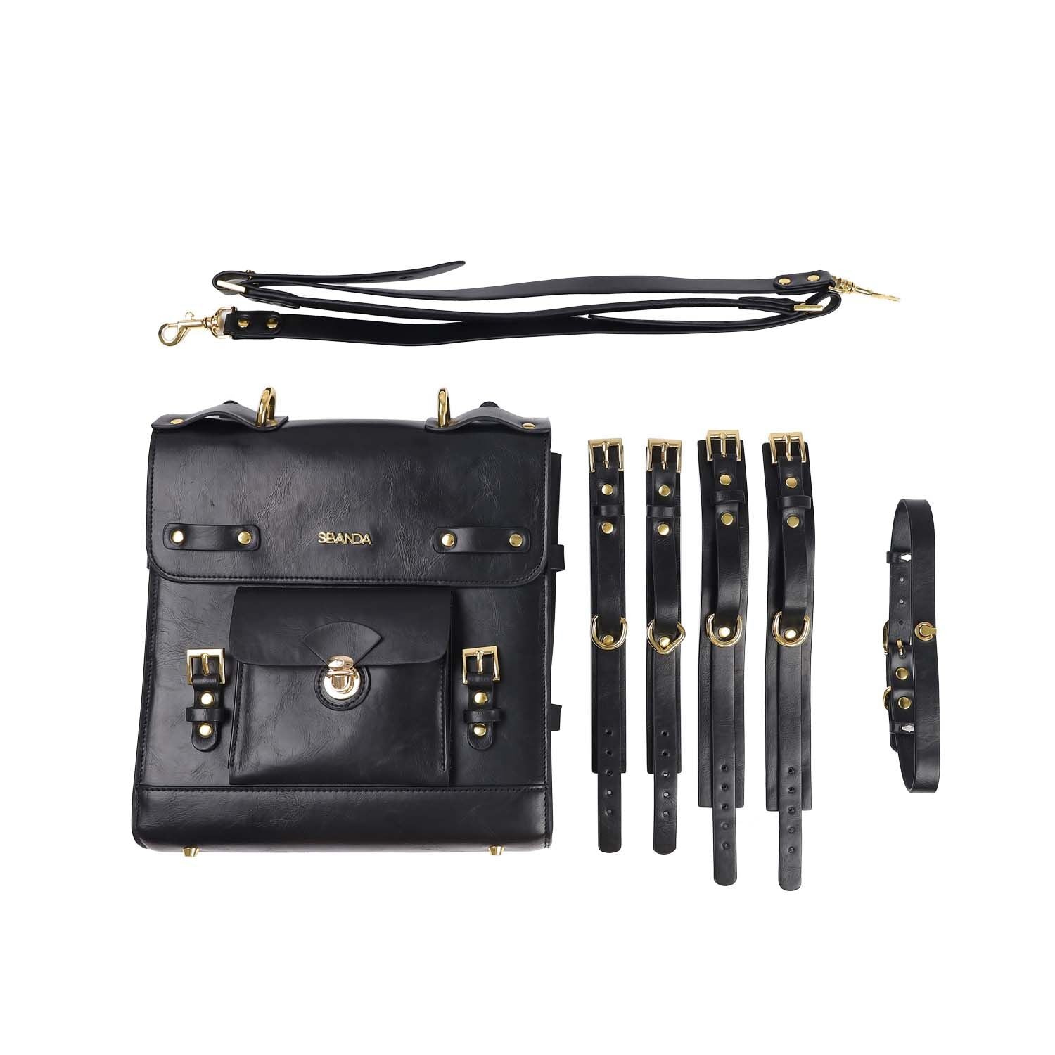 Сумка-трансформер для зберігання секс-іграшок LOCKINK Detachable JK Bag