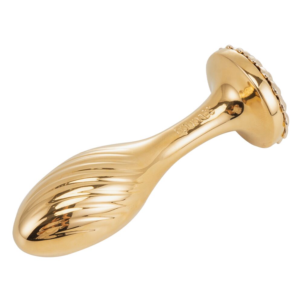 Металева анальна пробка LOCKINK SEVANDA Pearl Pear-shape