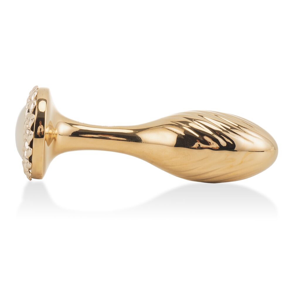 Металева анальна пробка LOCKINK SEVANDA Pearl Pear-shape