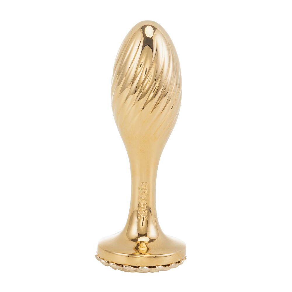 Металева анальна пробка LOCKINK SEVANDA Pearl Pear-shape
