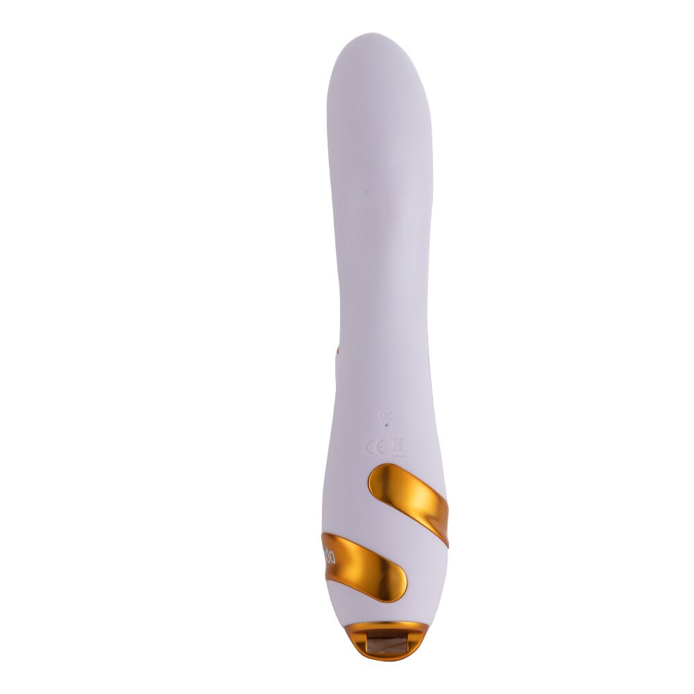 Вібратор-кролик з пульсацією та флогером LOCKINK SEVANDA Whip Vibrating Massage Wand