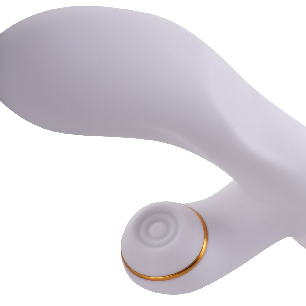 Вібратор-кролик з пульсацією та флогером LOCKINK SEVANDA Whip Vibrating Massage Wand