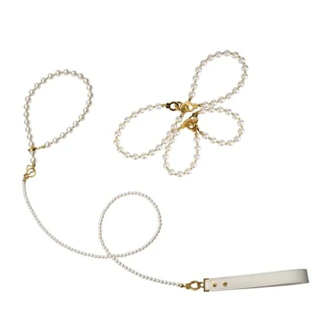 Перлинний набір для фіксації LOCKINK Pearl Bondage &