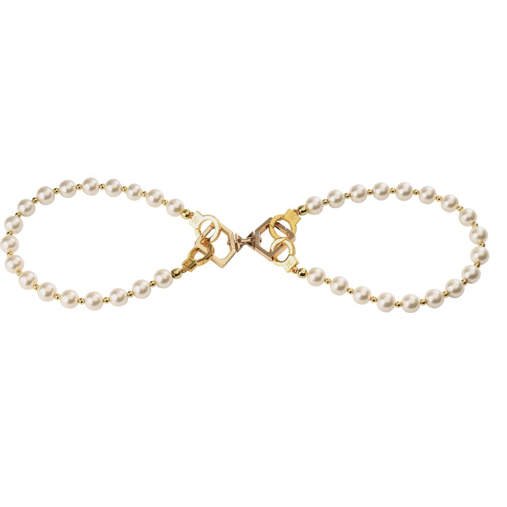 Перлинний набір для фіксації LOCKINK Pearl Bondage &