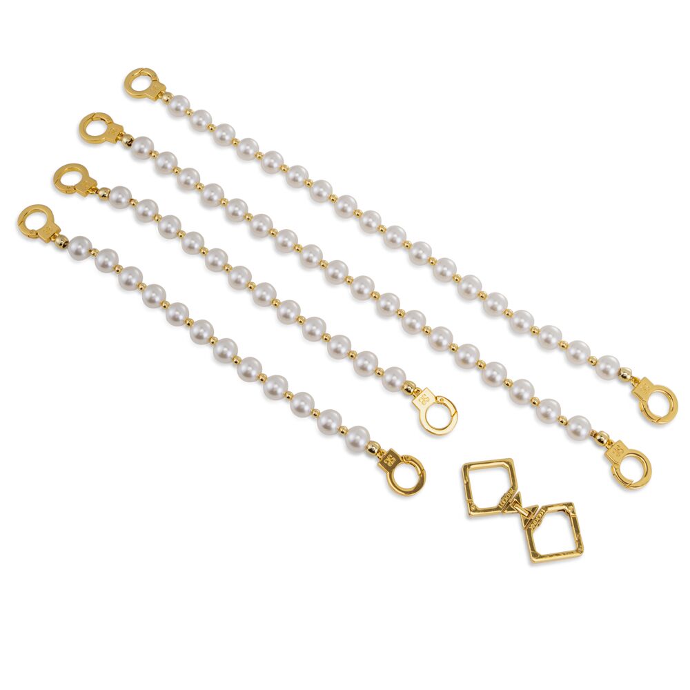 Перлинні наручники та поножі LOCKINK Pearl Handcuffs &