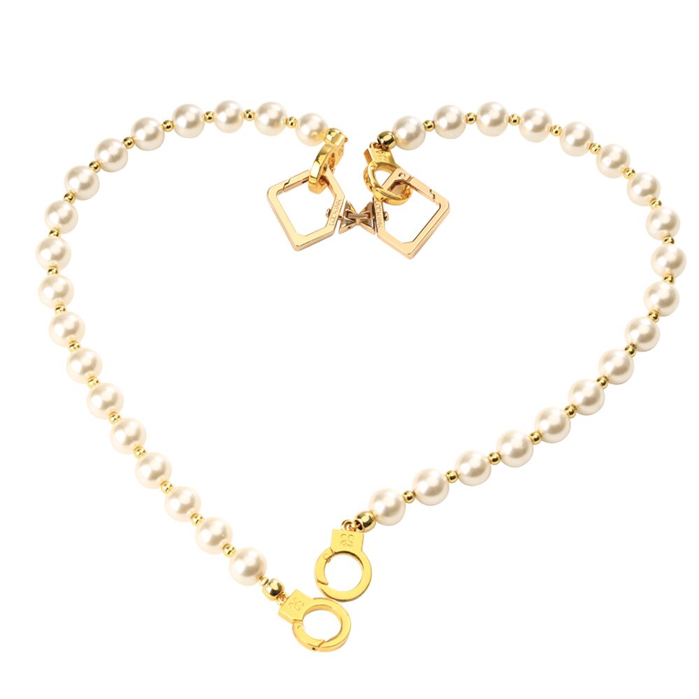 Перлинні наручники та поножі LOCKINK Pearl Handcuffs &