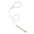 Перлинний нашийник з повідцем LOCKINK Pearl Collar &