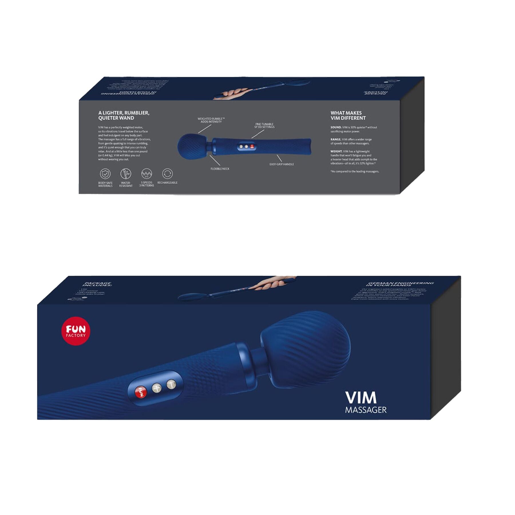 Вібромасажер Fun Factory VIM Vibrating Wand