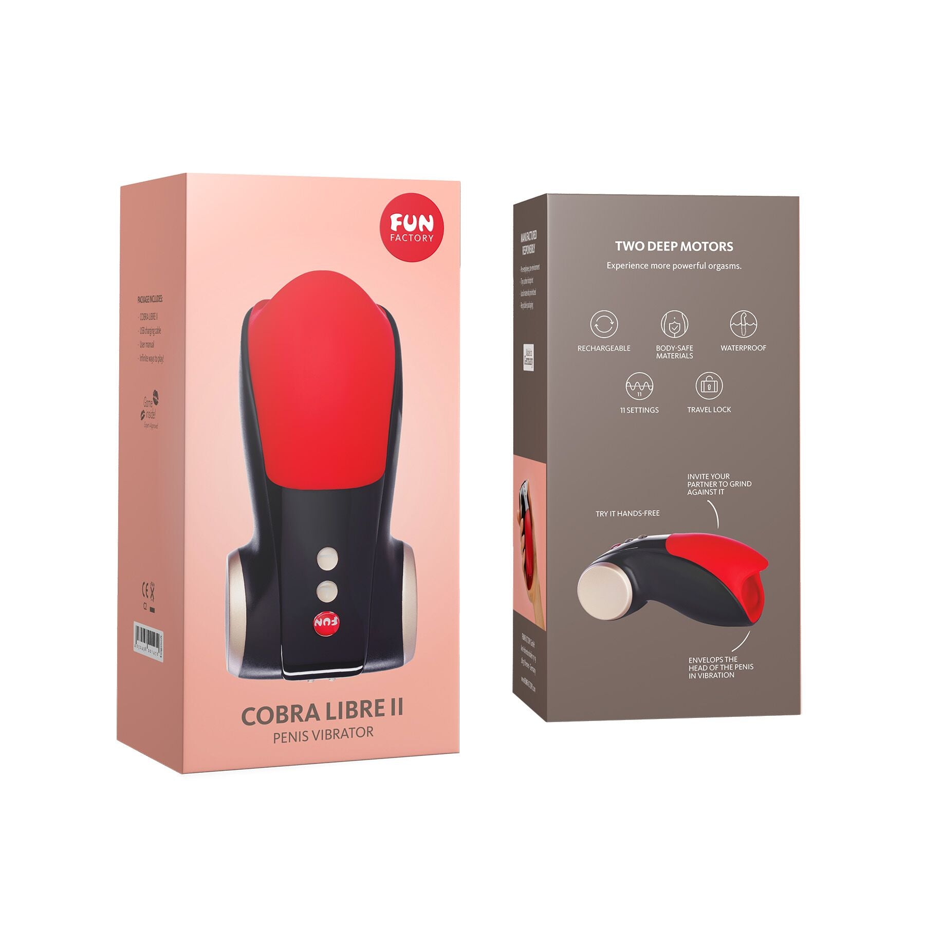 Мастурбатор для головки пеніса Fun Factory COBRA LIBRE II