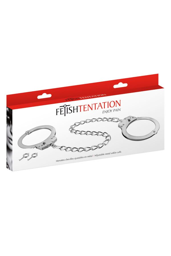 Металеві поножі Fetish Tentation Adjustable metal ankle