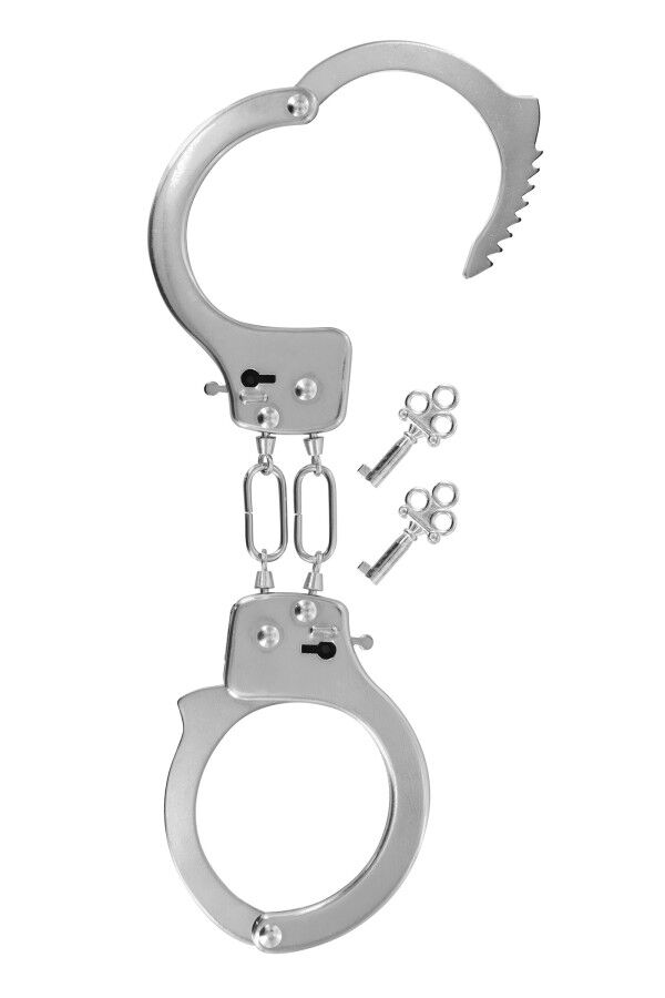 Строгі металеві наручники Fetish Tentation Soft adjustable metal