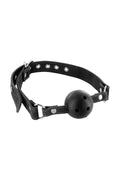 Повітропроникний кляп Fetish Tentation Premium Leather gag