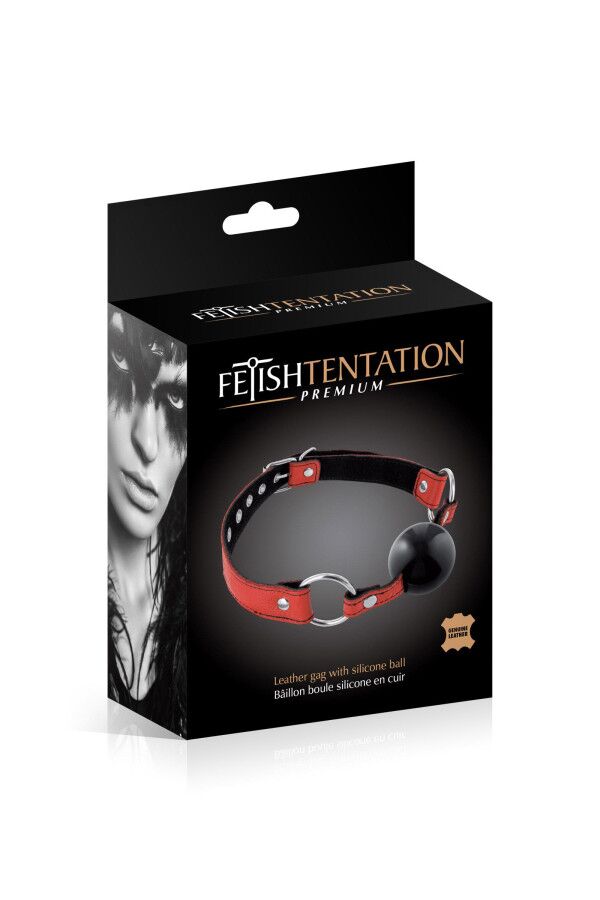 Кляп Fetish Tentation Premium Leather Gag