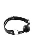 Кляп із силіконовою кулькою Fetish Tentation Premium Leather gag