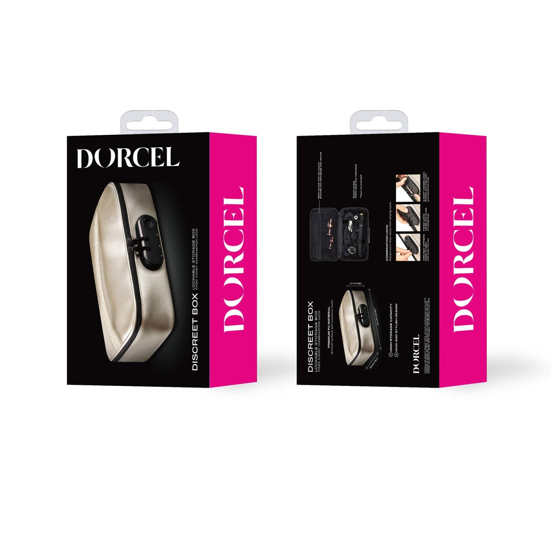 Кейс для іграшок Dorcel DISCREET BOX LUXURY