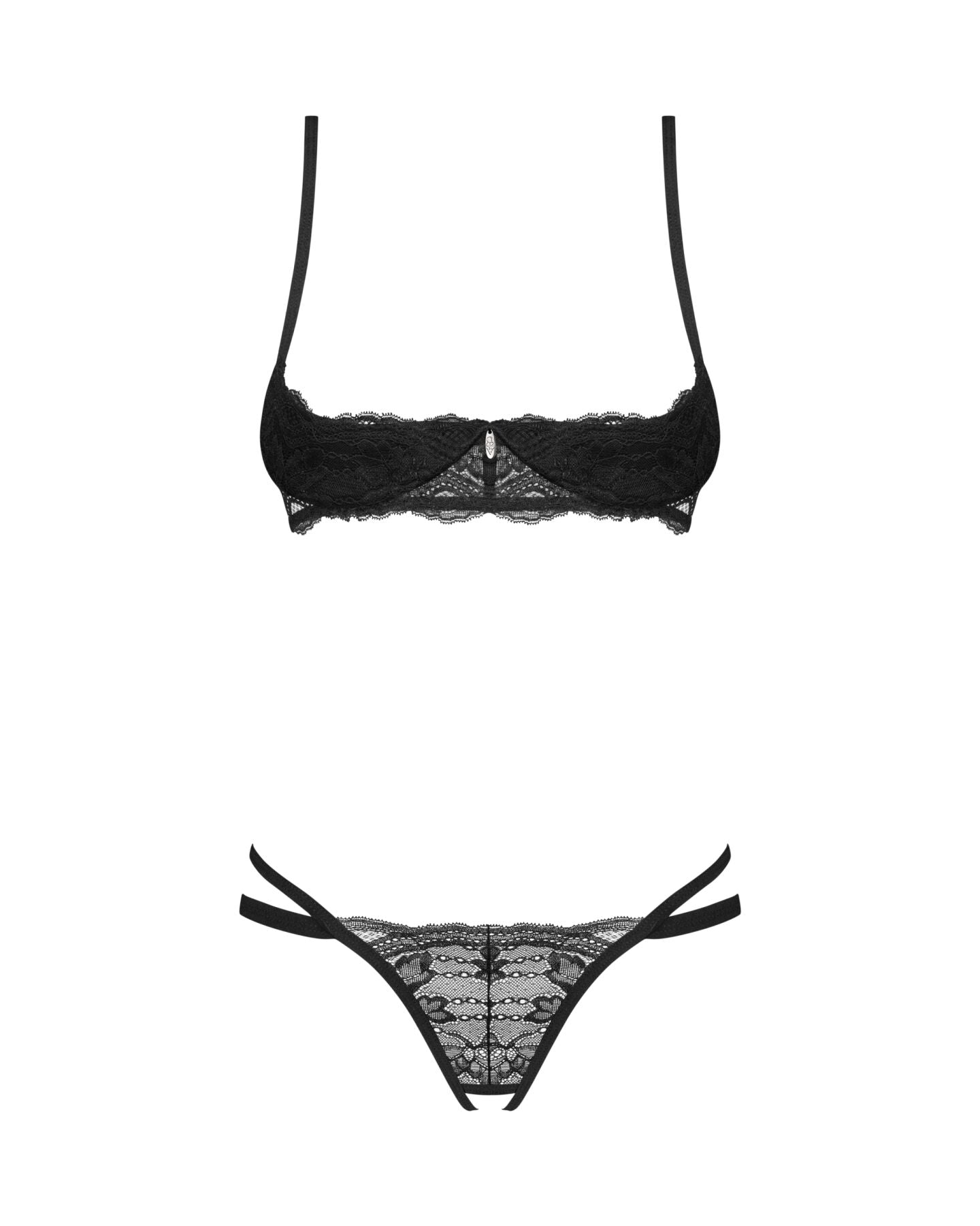Комплект Obsessive Nutris 2-pcs crotchless set