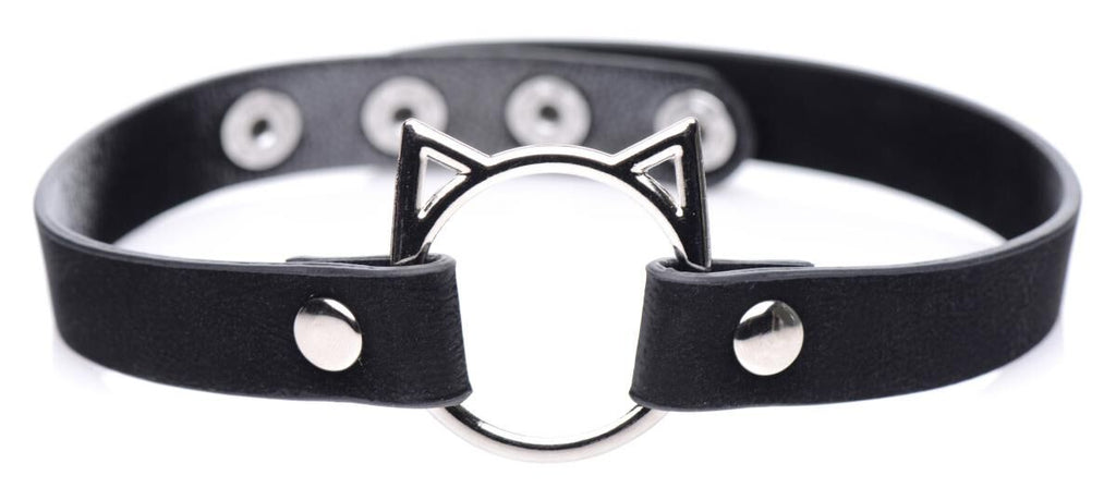 Чокер Master Series Kinky Kitty Ring Slim Choker