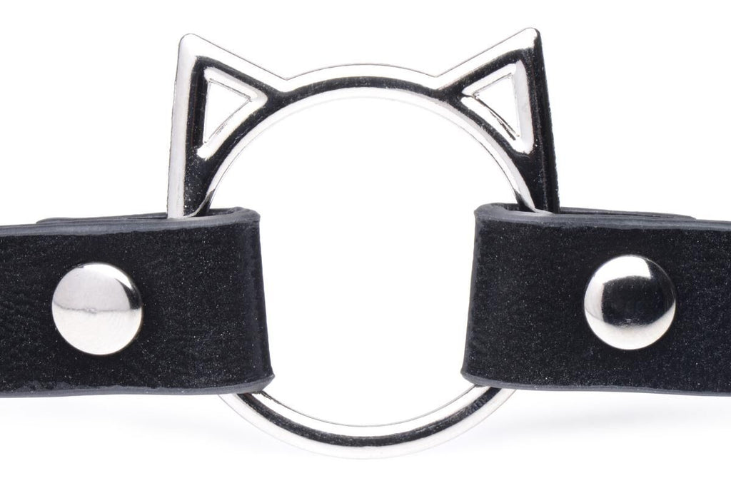 Чокер Master Series Kinky Kitty Ring Slim Choker