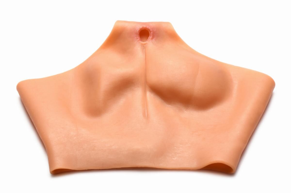 Накладна вагіна Master Series Silicone Vagina +