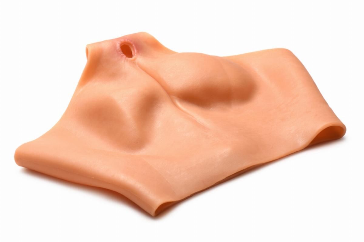 Накладна вагіна Master Series Silicone Vagina +