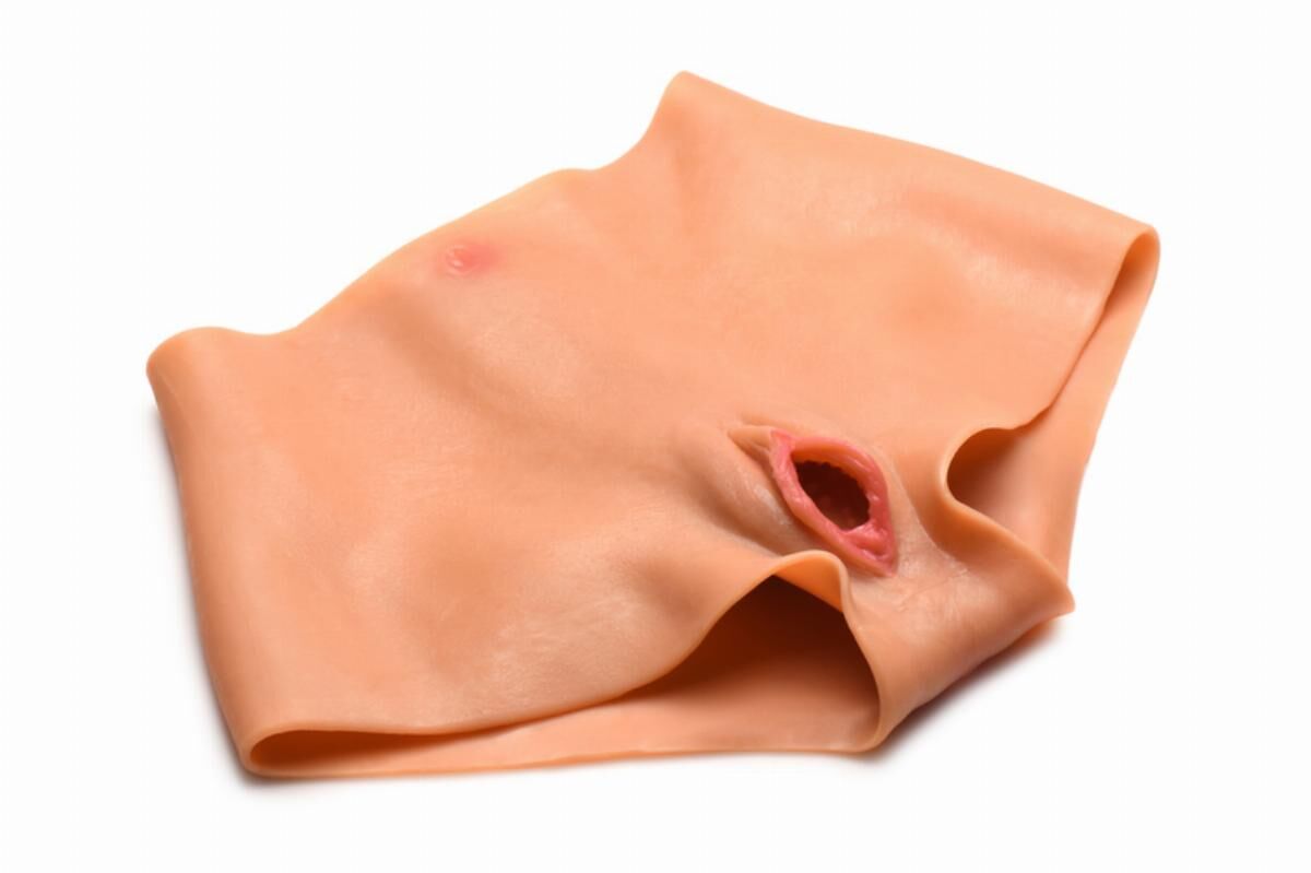 Накладна вагіна Master Series Silicone Vagina +