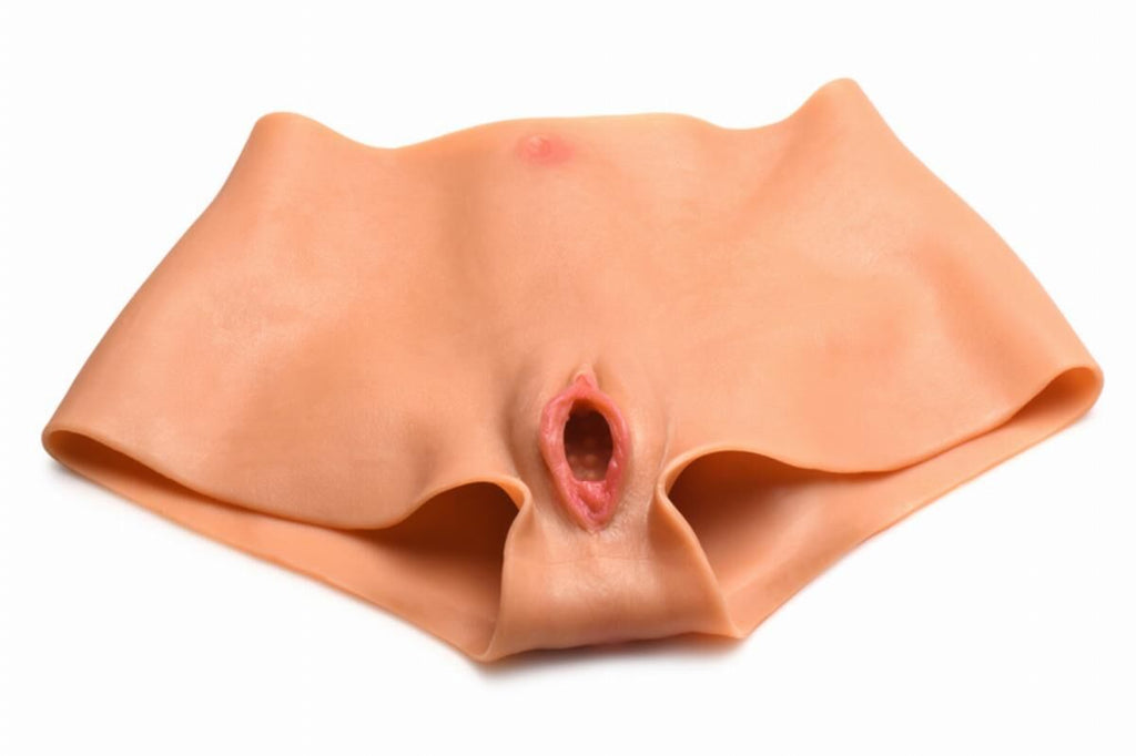 Накладна вагіна Master Series Silicone Vagina +